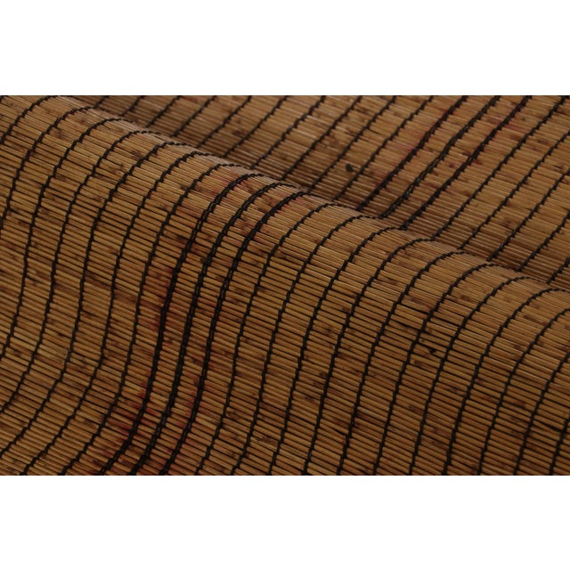 Vintage Tuareg Runner Mat, Beige With Minimalist Tribal Geometric Pattern - Rug & Kilim For Sale In New York - Image 6 of 7