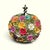 Contemporary MacKenzie Childs Flower Power Pumpkin Halloween Courtly Check Pumpkin For Sale - Image 3 of 9