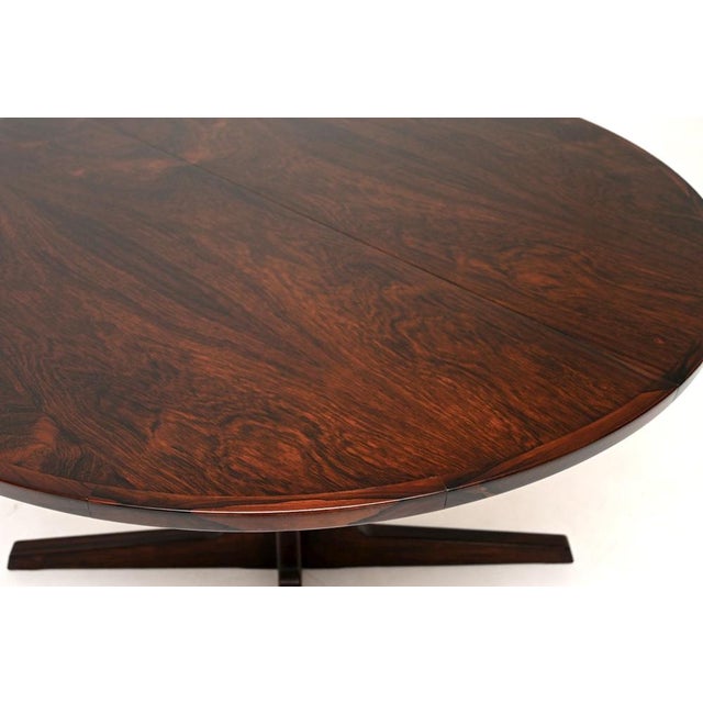 1960s Vintage Danish Extending Dining Table from Bernhard Pedersen, 1960s For Sale - Image 5 of 12