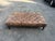 Restoration Hardware Vintage Leather Tufted Chesterfield Ottoman From Retired Restoration Hardware Collection For Sale - Image 4 of 5