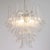 Italian Petal Suspension Lamp in Murano Glass For Sale - Image 4 of 11