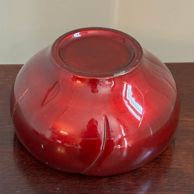 Mid-20th Century Japanese Lacquerware Lidded Box For Sale - Image 10 of 12