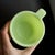 American Jeannette Jadeite Uranium Glass Measuring Cup Nesting Set – Uv Reactive Kitchen Glass, 1930s For Sale - Image 3 of 9