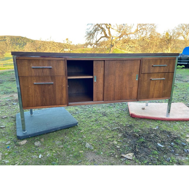 Vintage Mid Century Modern Credenza For Sale - Image 11 of 12