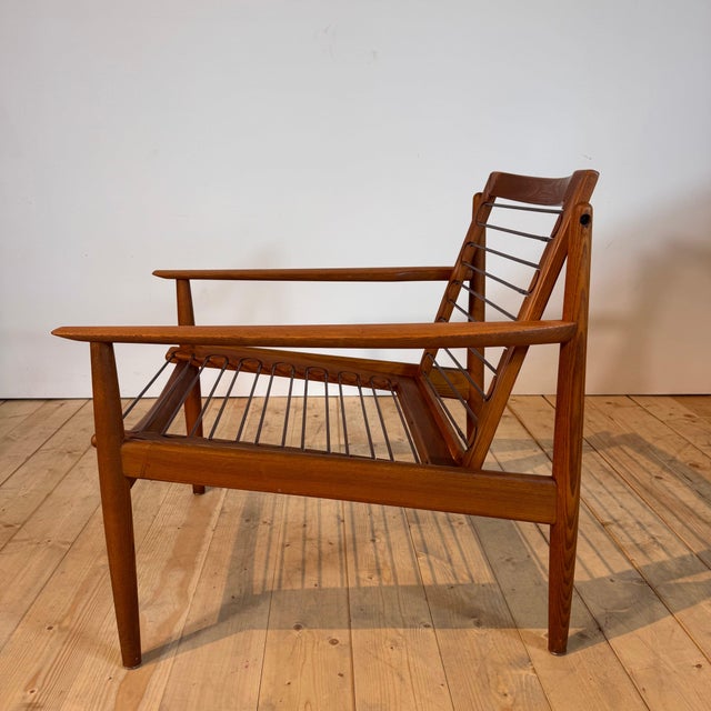 Wood Vintage Lounge Chairs by Arne Vodder for Glostrup Møbelfabrik, 1960s, Set of 2 For Sale - Image 7 of 10