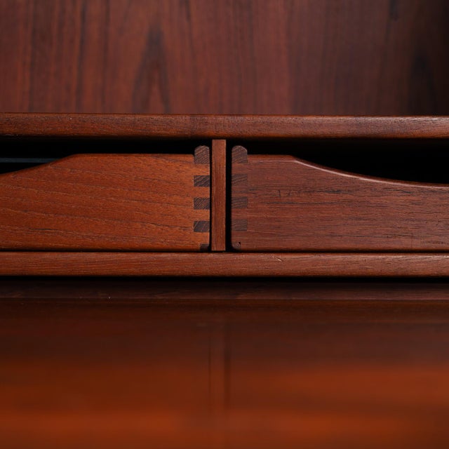 Vintage Model 63 Secretaire in Teak by Kai Kristiansen, 1960s For Sale - Image 18 of 18