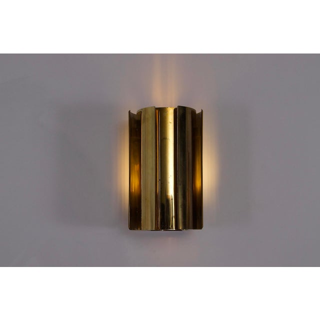 1960s Brass Wall Lights, Sweden, 1960s, Set of 2 For Sale - Image 5 of 11