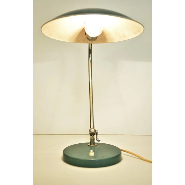 Swedish Functionalistic Table Lamp by Harald Notini for Böhlmarks Lampfabrik AB, 1930s For Sale - Image 10 of 13