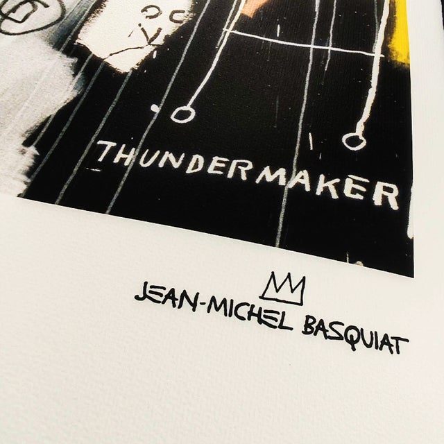 Jean-Michel Basquiat, Composition, 1980s, Lithograph For Sale - Image 3 of 8