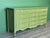 1970s French Provincial Green Lacquered Dresser of Twelve Drawers For Sale - Image 10 of 18