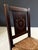 French Provincial Carved Back Dining Chairs by Charles Dudouyt, 1940s, Set of 2 For Sale - Image 17 of 18