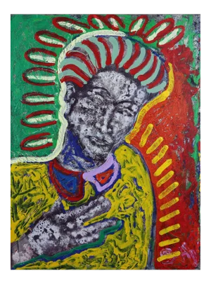 Sax Berlin Everyone Eekwal. Contemporary Neo Expressionist Painting 2019