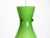 Mid-Century Austrian Green Glass Diabolo Pendant Lamp For Sale - Image 11 of 14