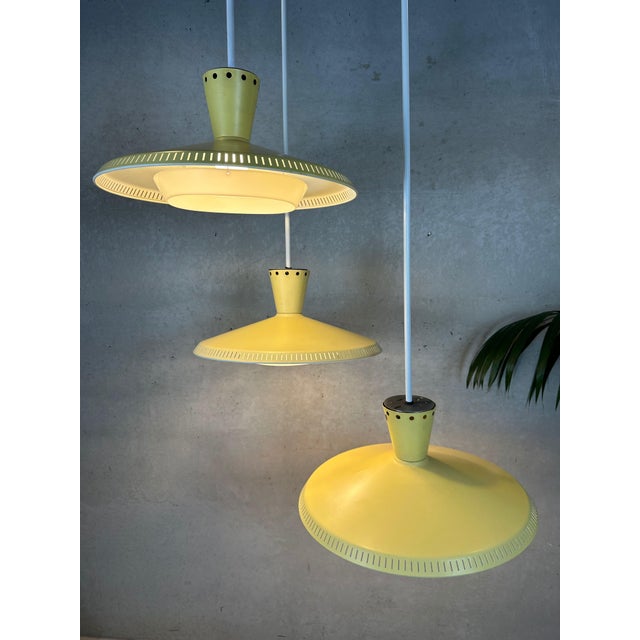 Vintage NB93 Pendant Lamp by Louis Kalff for Philips, 1950s For Sale - Image 9 of 10