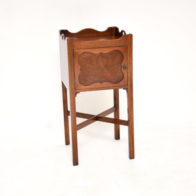 Vintage Georgian Cabinet on Legs, 1930 For Sale - Image 11 of 11