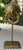 English Vintage Large Scale Architectural Brass Freestanding Hand Towel Ring Holder For Sale - Image 3 of 11
