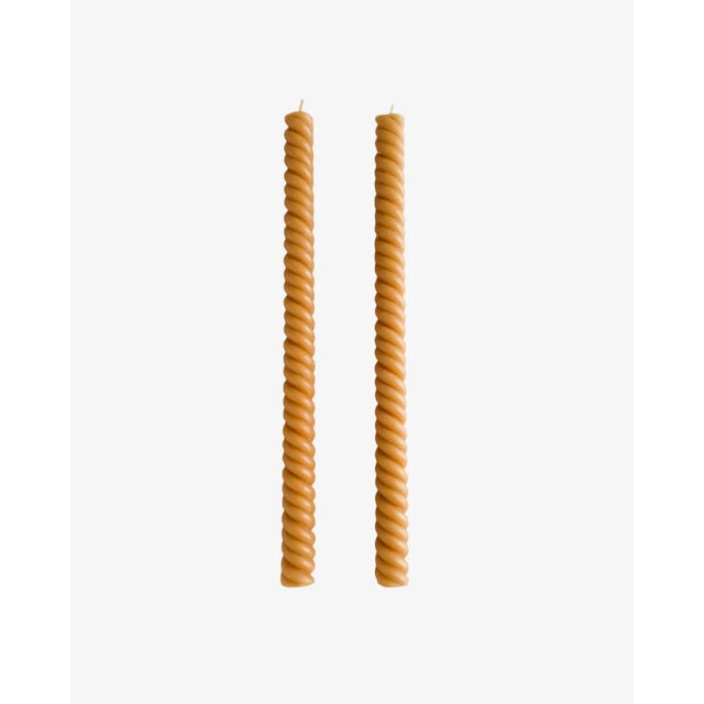 Helix Tapers, Set of 2 - Smoked Lilac For Sale - Image 4 of 5