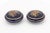 Group of Ten Cobalt Blue Porcelain Boxes, comprising: (4) four circular and gilt floral, marked "Royal Porzellan Bavaria /...