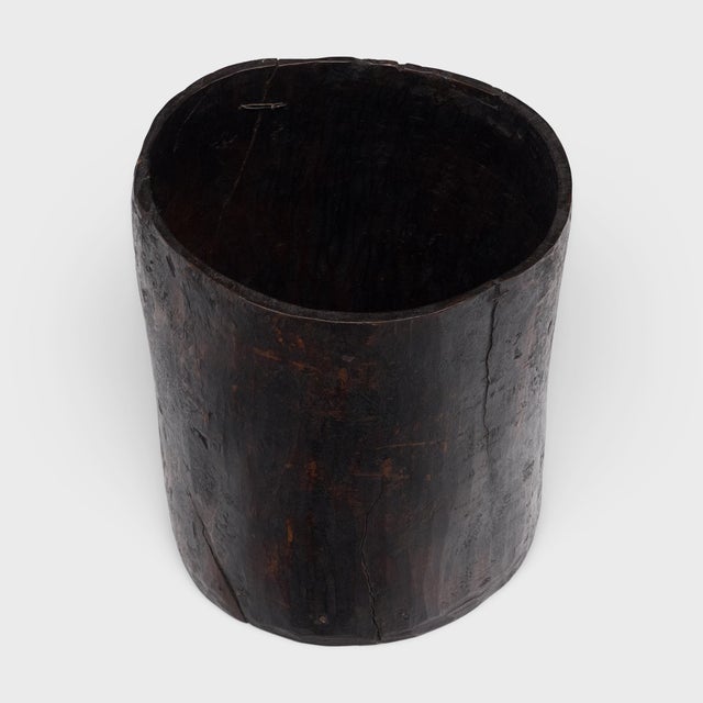 Contemporary Chinese Courtyard Grain Container, C. 1850 For Sale - Image 3 of 4