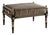 XVI-Style Parcel-Gilt and Ebonized Tabouret Ottoman For Sale
