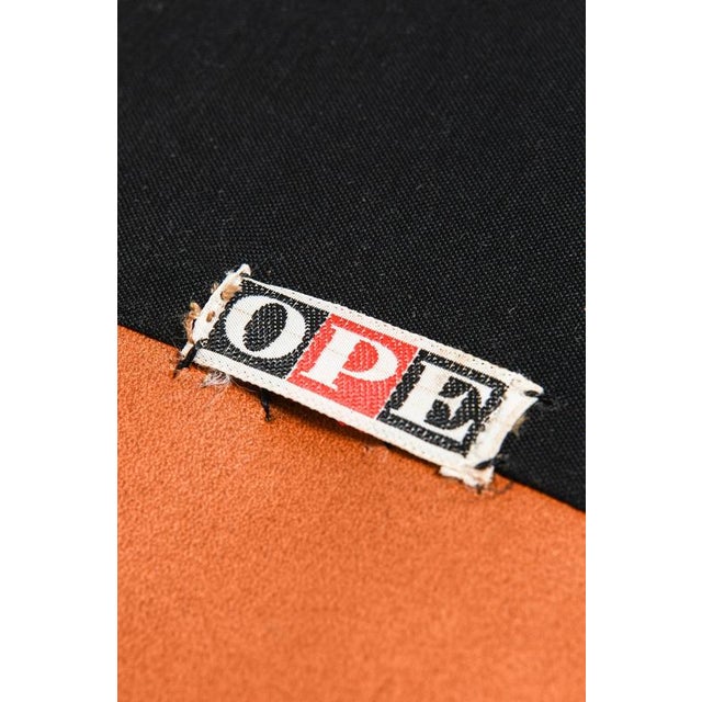 Easy Chair in Leather and Teak by Ib Kofod-Larsen, 1950s For Sale - Image 13 of 14