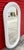 Late 20th Century Vintage Arched White Wicker Full Length Dressing Wall Mirror For Sale - Image 5 of 9