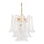 Large Murano Glass Petals Chandelier, 1980s For Sale - Image 18 of 18