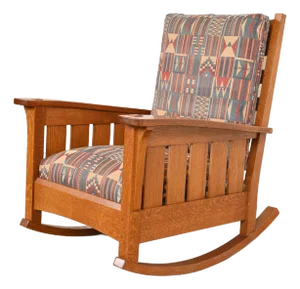 L. & J. G. Stickley Mission Oak Arts & Crafts Rocking Chair