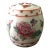 Vintage Chinese Jingdezhen Porcelain Lidded Ginger Jar Miniature For Sale