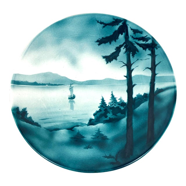 Vintage Petrus Regout & Co. Decorative Plate For Sale