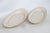 Lenox Mid 20th Century Lenox China Bread Tray Pair of 2 Porcelain Serving Platters With Gold Trim For Sale - Image 4 of 16