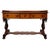 A handsome 19th-century English side table, finely crafted from mahogany and distinguished by its elegant proportions,...
