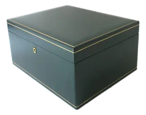 Italian Leather Jewelry Box