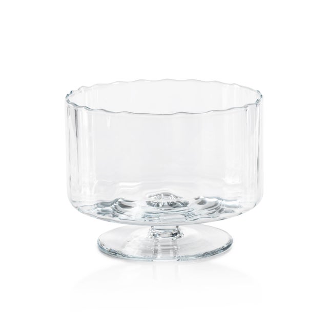 Modern Aldgate Optic Glass Bowl For Sale - Image 3 of 3