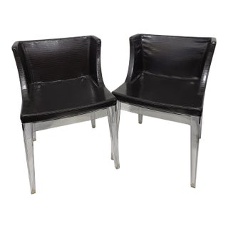 Philippe Starck for Kartell Mademoiselle Chairs - a Pair For Sale