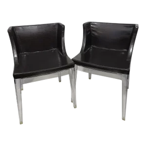 Philippe Starck for Kartell Mademoiselle Chairs - a Pair