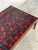 Brown Rectangular Black and Red Ceramic Tile Top Coffee Table Rosewood Mid-Century Modern 1970s For Sale - Image 8 of 10