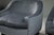 Ice Blue Mohair Lounge Chairs, Italy, 1950s, Set of 2 For Sale - Image 6 of 9