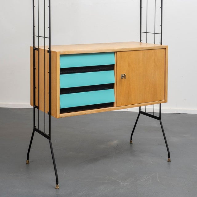Freestanding Shelving System, 1960s For Sale - Image 4 of 18