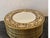 Set of 12 Elaborate Black and Gilt Service Place 1920's For Sale - Image 4 of 9
