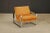 This original production era (early example) of the chrome flatbar lounge chair by Milo Baughman for Thayer Coggin is a...