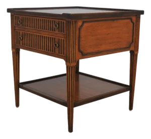 Theodore Alexander Country 2 Drawer Lamp Table