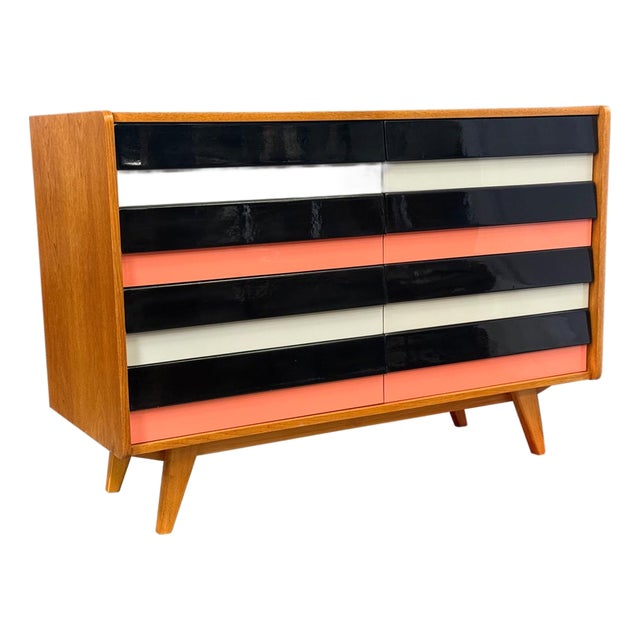 Mid-Century Modern Chest of Drawers by Jiří Jiroutek for Interiér Praha, 1960s For Sale