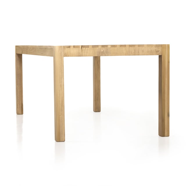 Four Hands Isador Dining Table, Dry Wash Poplar For Sale - Image 11 of 12