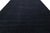 Textile Contemporary Indian Cut & Loop Pile Wool and Bamboo Silk Rug in Midnight Black For Sale - Image 7 of 12