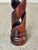 20th Century Classic Twisted Wood Candlesticks - A Pair For Sale - Image 11 of 14