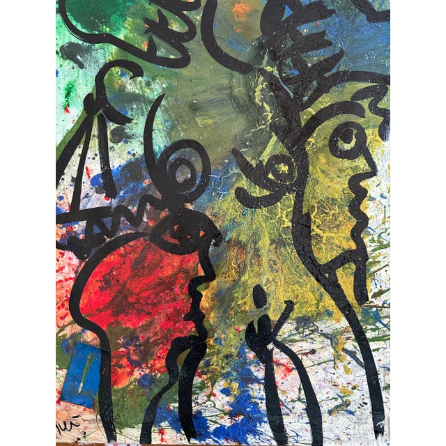 Peter Keil Original Peter Keil Painting - Junge Wilde Collection For Sale - Image 4 of 5