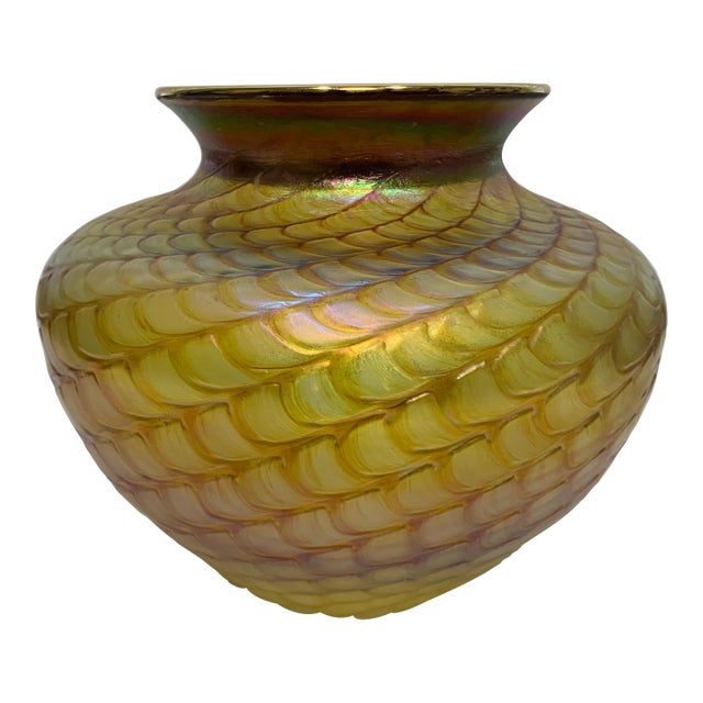 Modern Art Glass Hand-Blown Vase For Sale