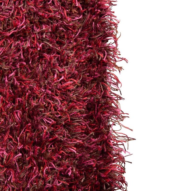 Modern Fogg Rug in Red Linen from Kasthall For Sale - Image 3 of 8