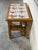 Wood Oak Ceramic Tile-Top Nesting Tables Set of 3 Brown Scenic Windmill Motif Vintage For Sale - Image 7 of 11